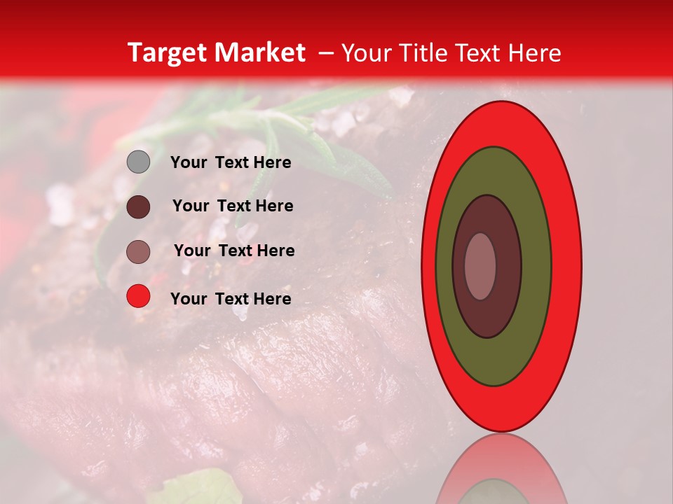 Seared Cooked Spices PowerPoint Template