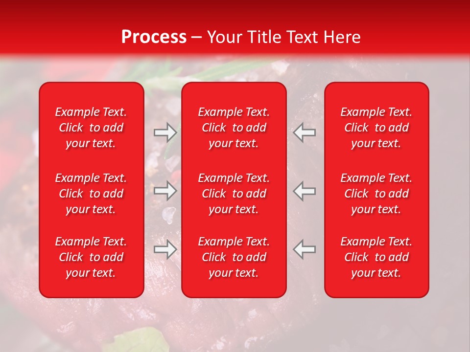 Seared Cooked Spices PowerPoint Template