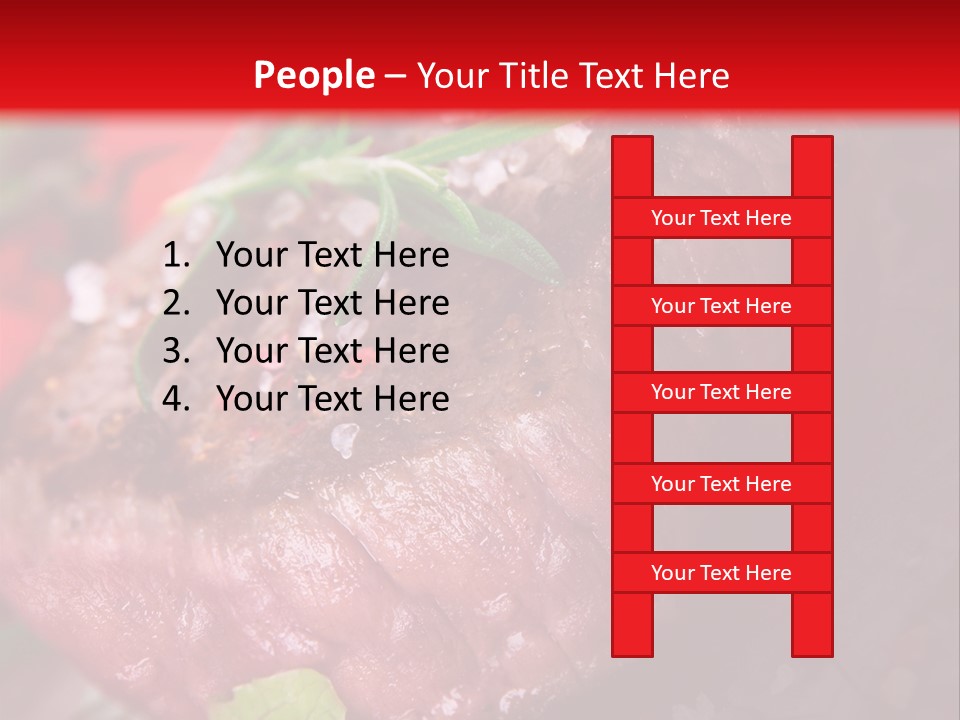 Seared Cooked Spices PowerPoint Template