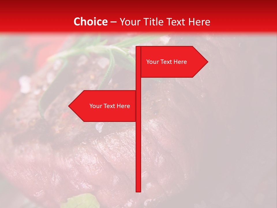 Seared Cooked Spices PowerPoint Template