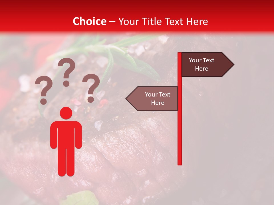 Seared Cooked Spices PowerPoint Template