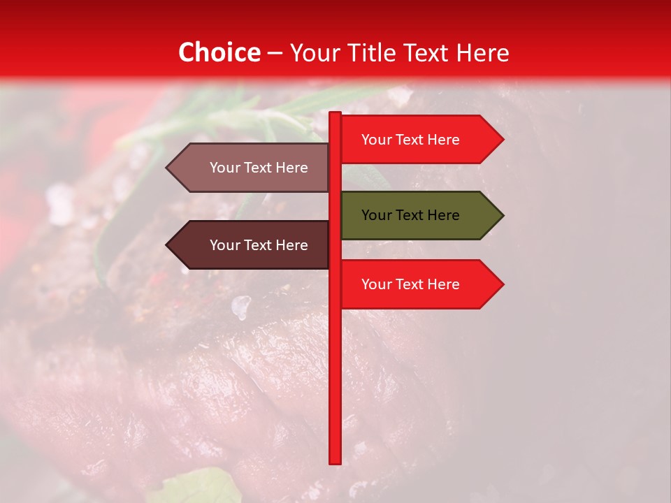 Seared Cooked Spices PowerPoint Template