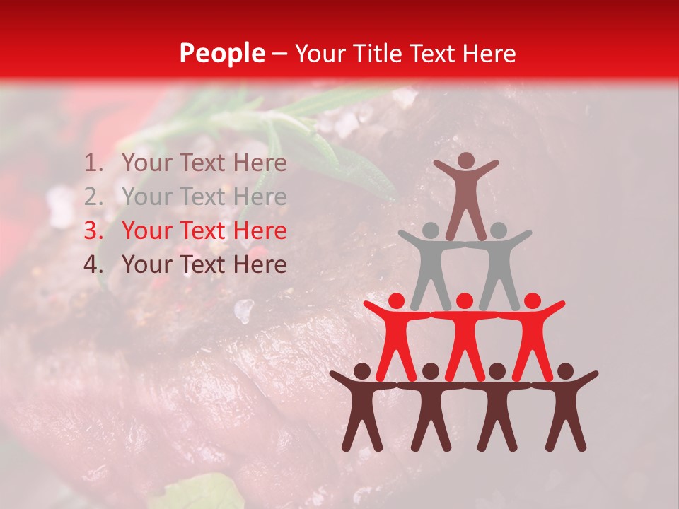 Seared Cooked Spices PowerPoint Template