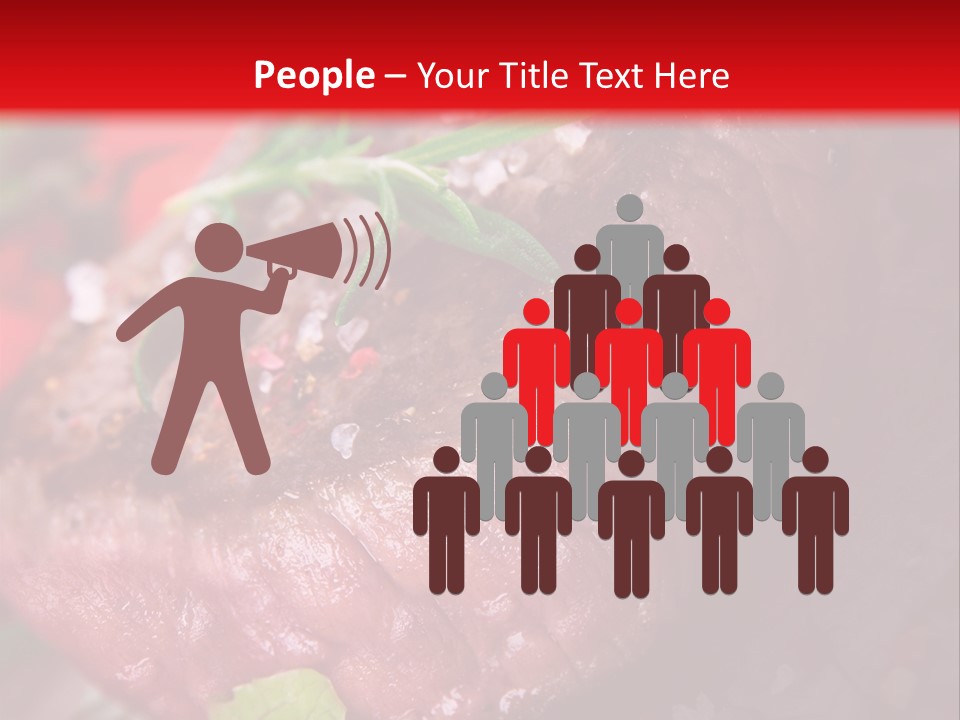 Seared Cooked Spices PowerPoint Template