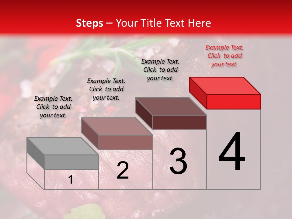 Seared Cooked Spices PowerPoint Template