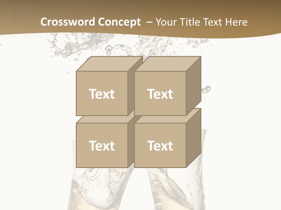 Wine Splashing Popping Cork PowerPoint Template