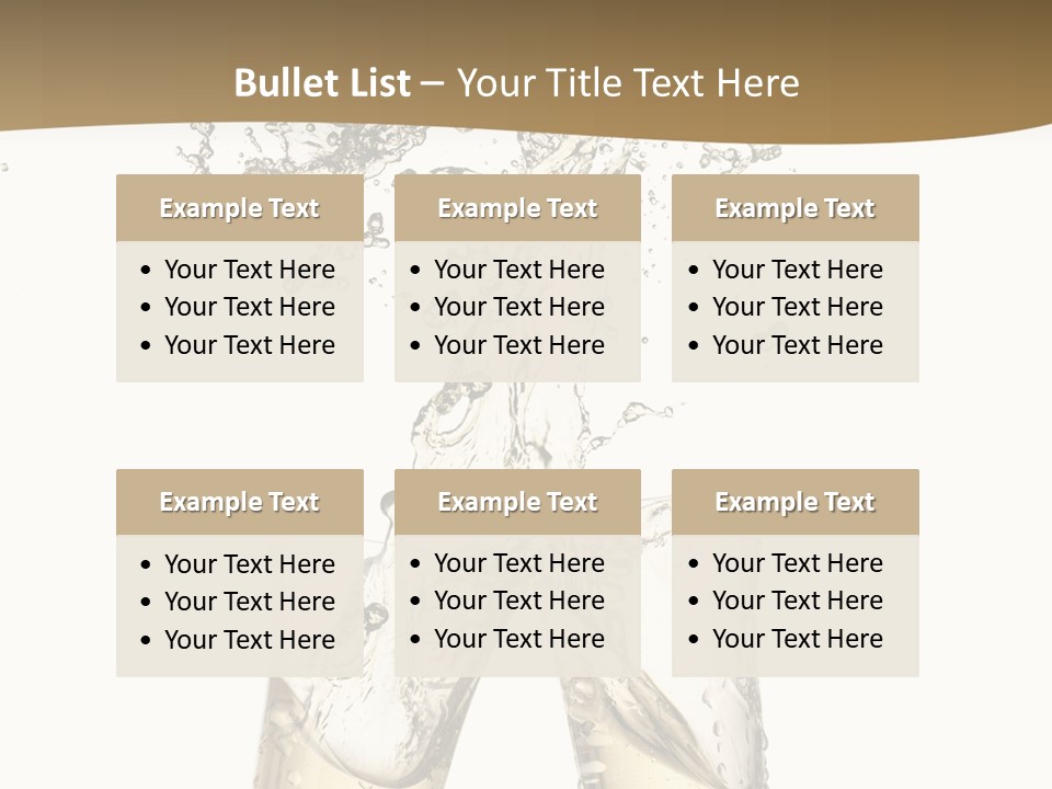 Wine Splashing Popping Cork PowerPoint Template