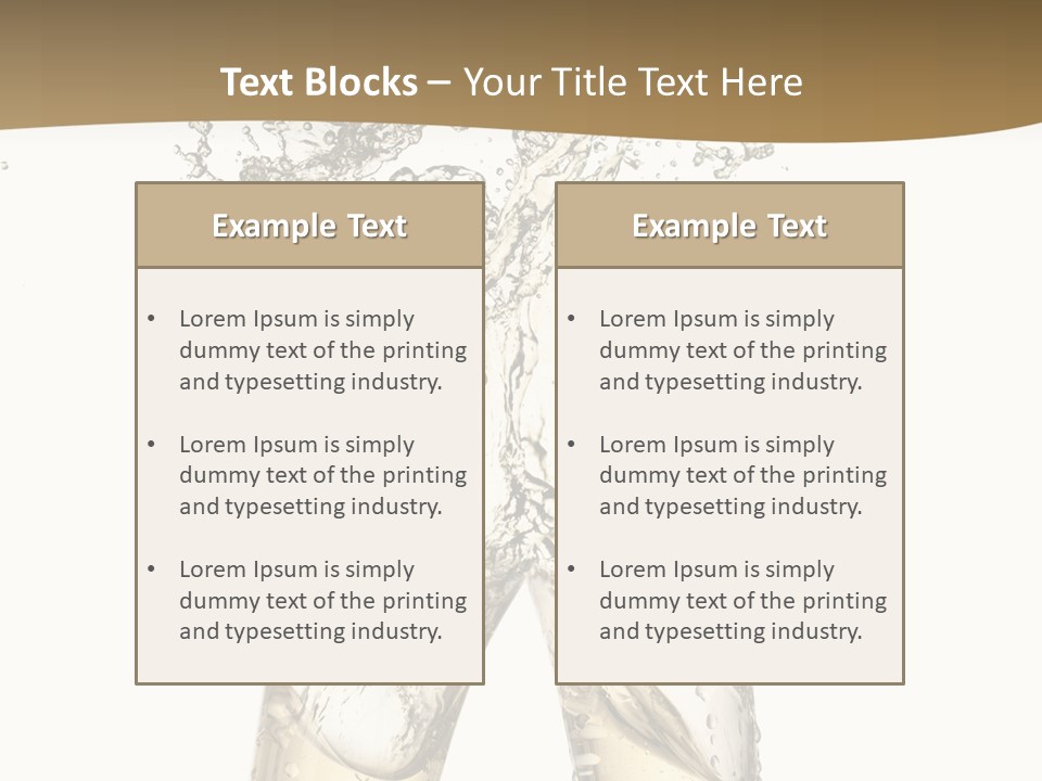 Wine Splashing Popping Cork PowerPoint Template