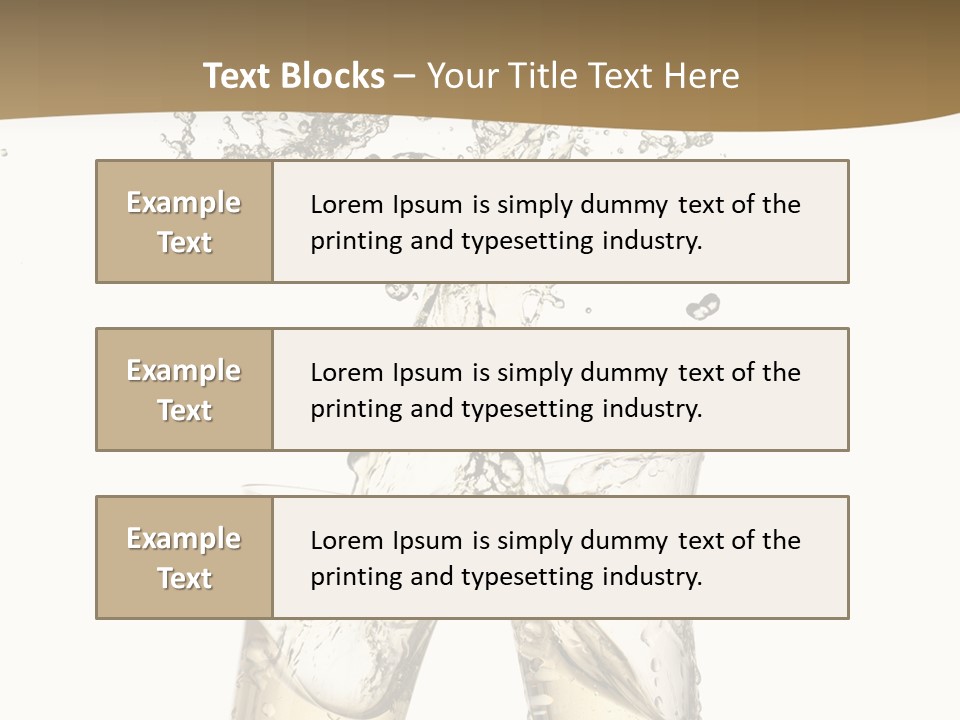 Wine Splashing Popping Cork PowerPoint Template