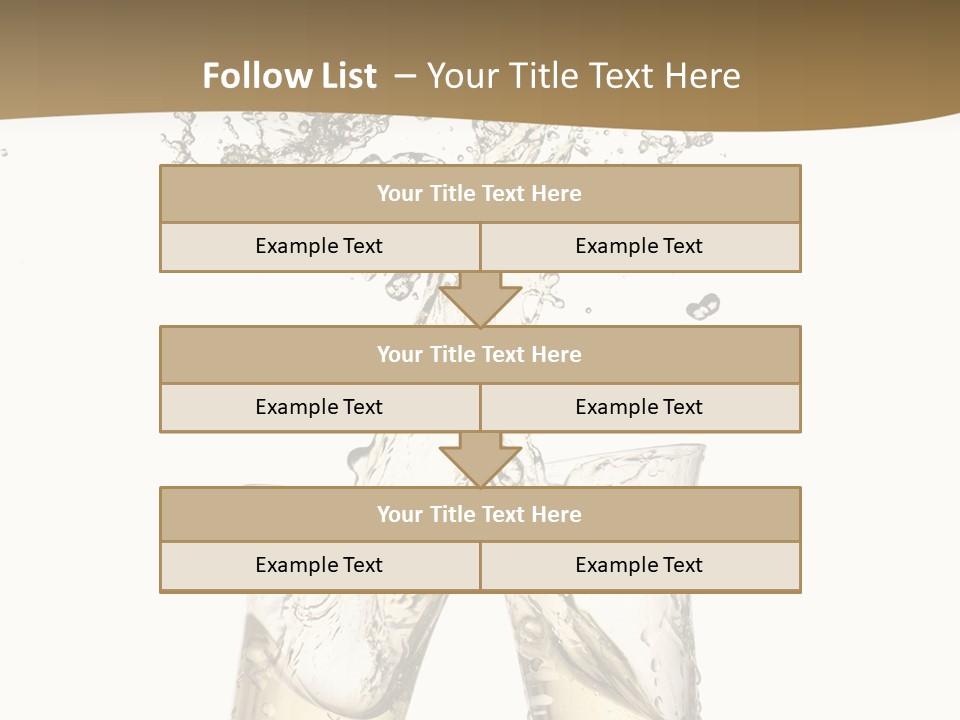 Wine Splashing Popping Cork PowerPoint Template