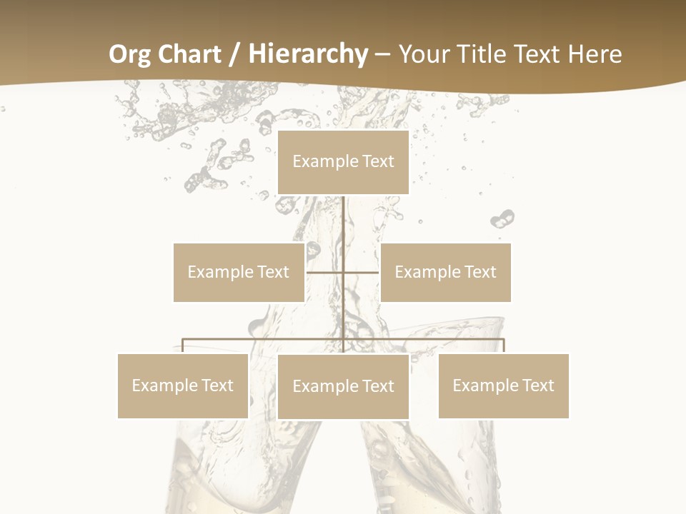 Wine Splashing Popping Cork PowerPoint Template