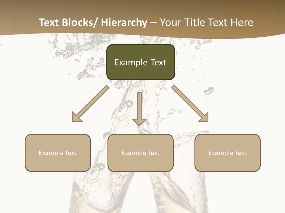 Wine Splashing Popping Cork PowerPoint Template