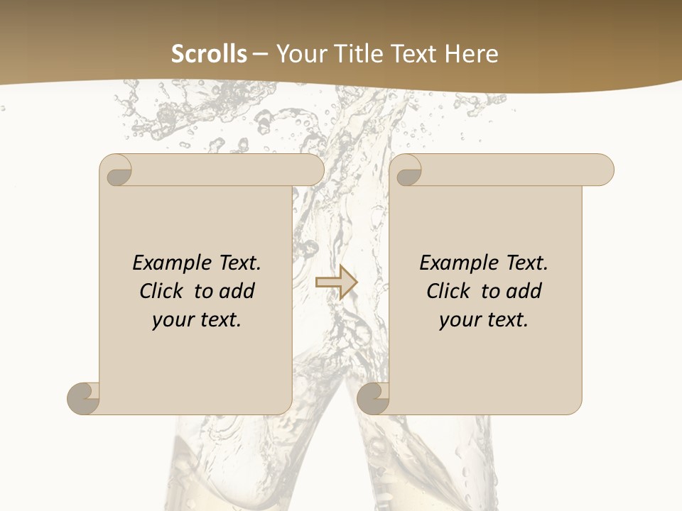 Wine Splashing Popping Cork PowerPoint Template