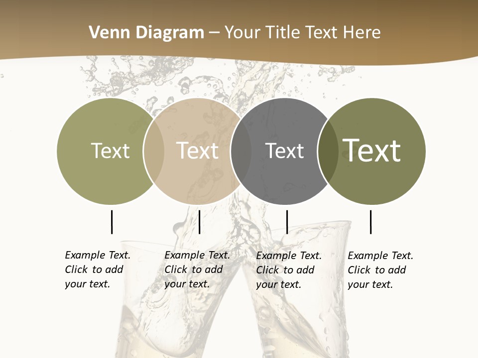 Wine Splashing Popping Cork PowerPoint Template