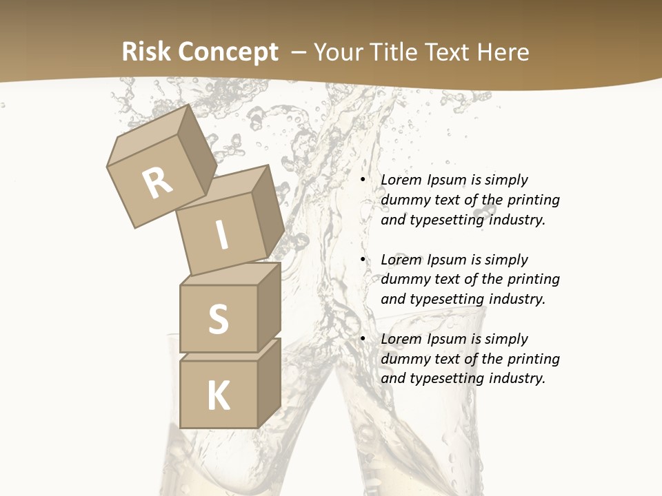 Wine Splashing Popping Cork PowerPoint Template