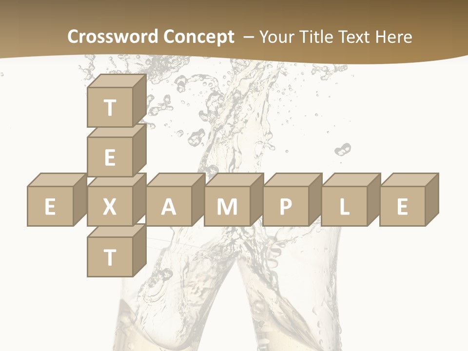 Wine Splashing Popping Cork PowerPoint Template