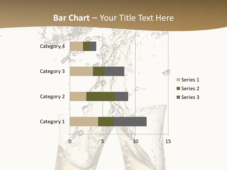 Wine Splashing Popping Cork PowerPoint Template