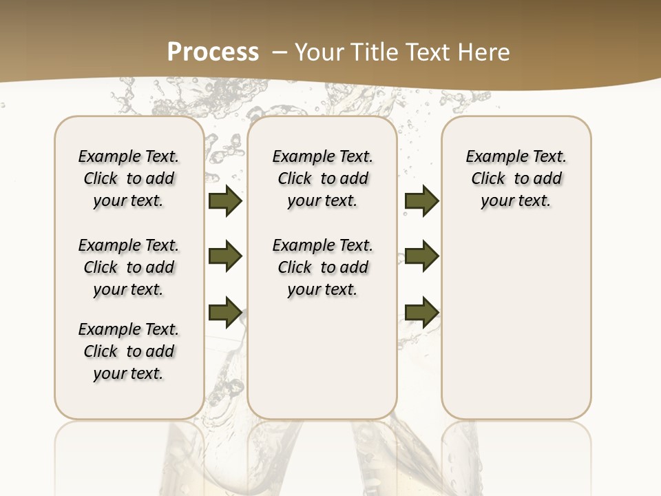 Wine Splashing Popping Cork PowerPoint Template