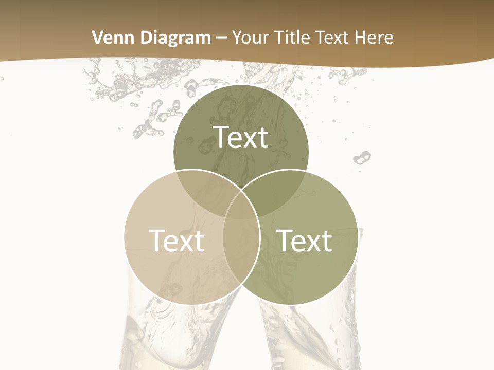 Wine Splashing Popping Cork PowerPoint Template