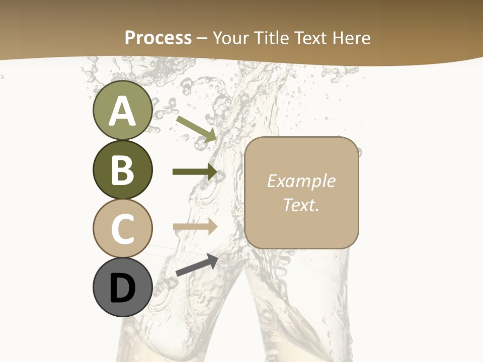 Wine Splashing Popping Cork PowerPoint Template