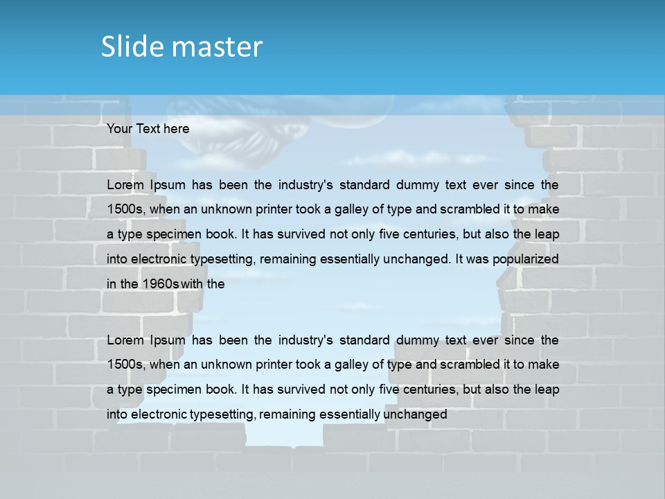 Brain Neurology Research Psychiatry PowerPoint Template