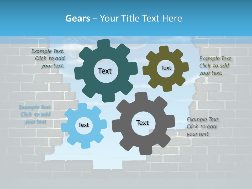 Brain Neurology Research Psychiatry PowerPoint Template