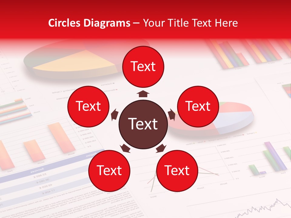 Diagram Earnings Progress Report PowerPoint Template