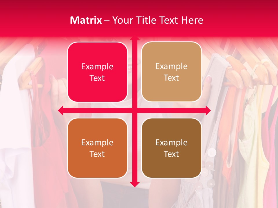 Young Beautiful Person PowerPoint Template