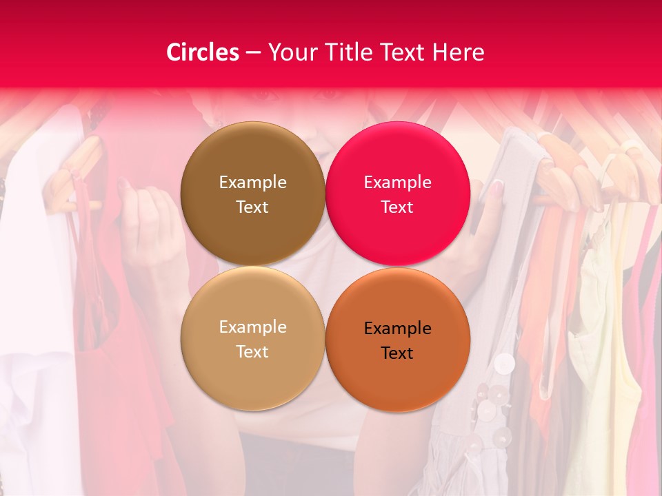 Young Beautiful Person PowerPoint Template