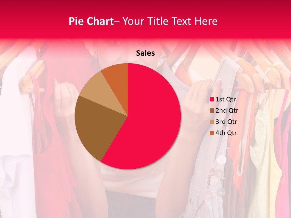 Young Beautiful Person PowerPoint Template