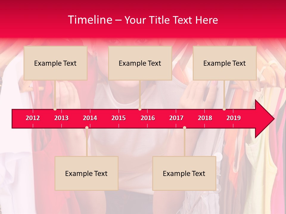 Young Beautiful Person PowerPoint Template