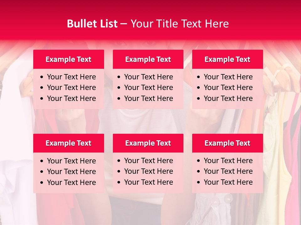 Young Beautiful Person PowerPoint Template