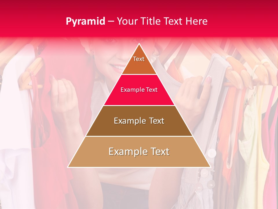 Young Beautiful Person PowerPoint Template