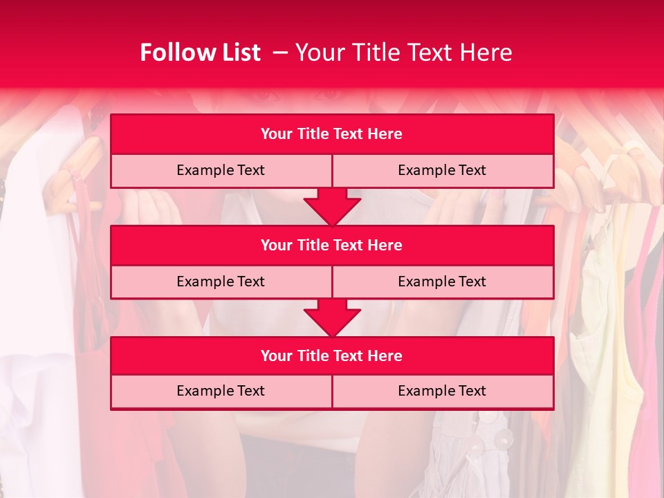 Young Beautiful Person PowerPoint Template