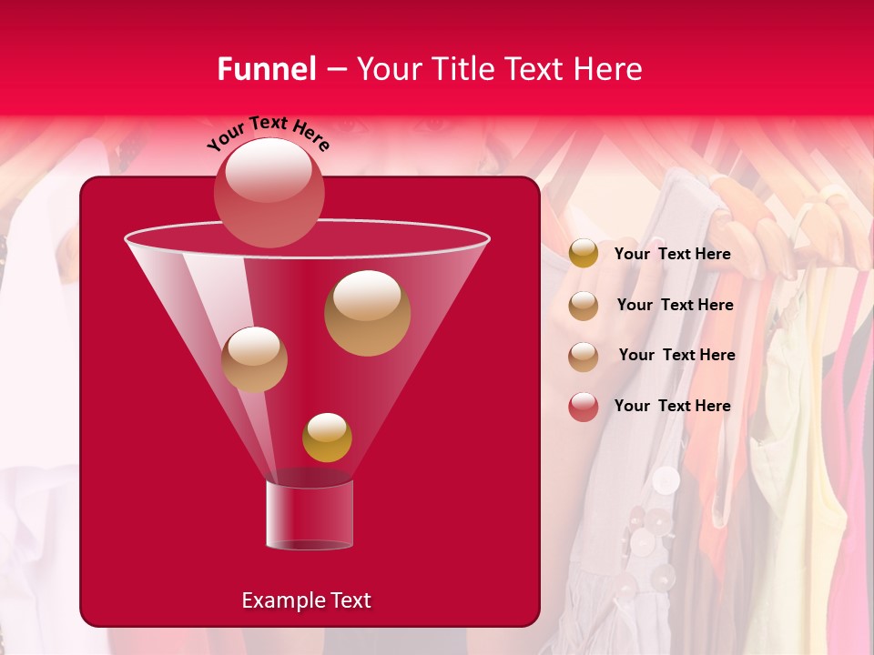 Young Beautiful Person PowerPoint Template