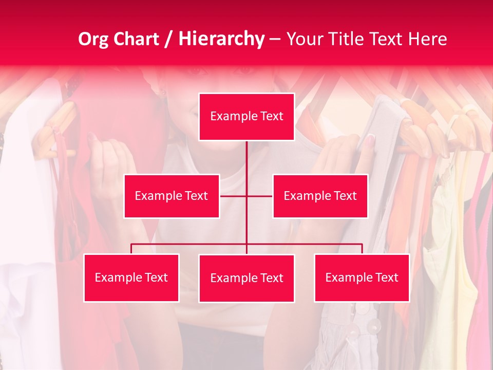 Young Beautiful Person PowerPoint Template