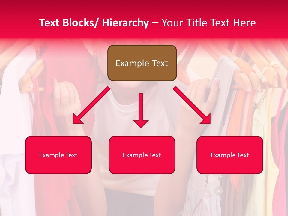 Young Beautiful Person PowerPoint Template