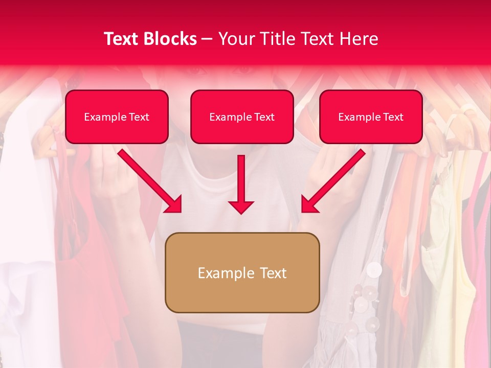 Young Beautiful Person PowerPoint Template