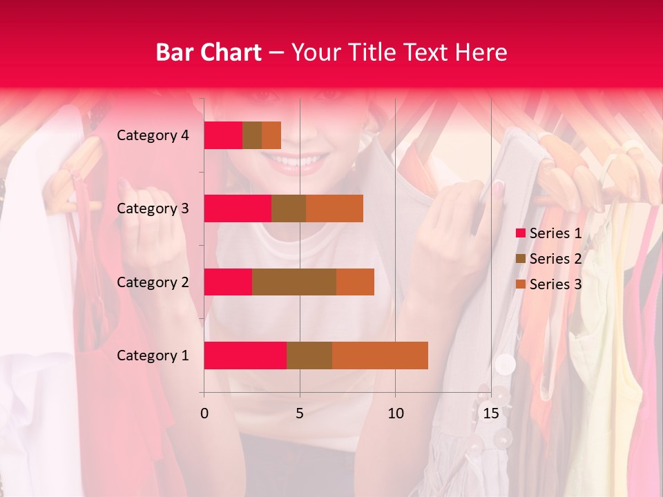 Young Beautiful Person PowerPoint Template