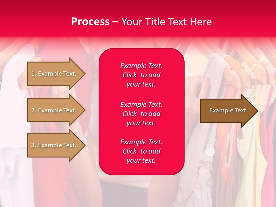 Young Beautiful Person PowerPoint Template