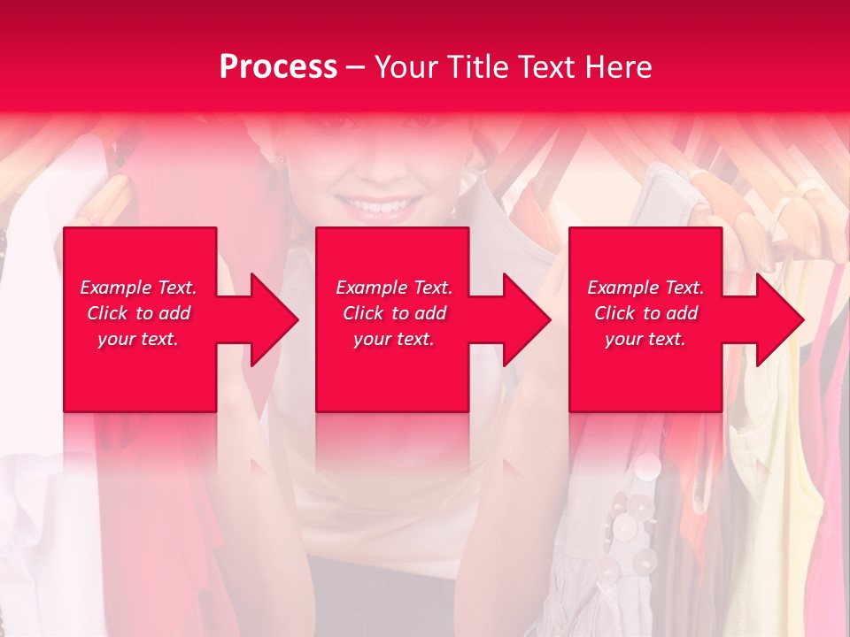 Young Beautiful Person PowerPoint Template