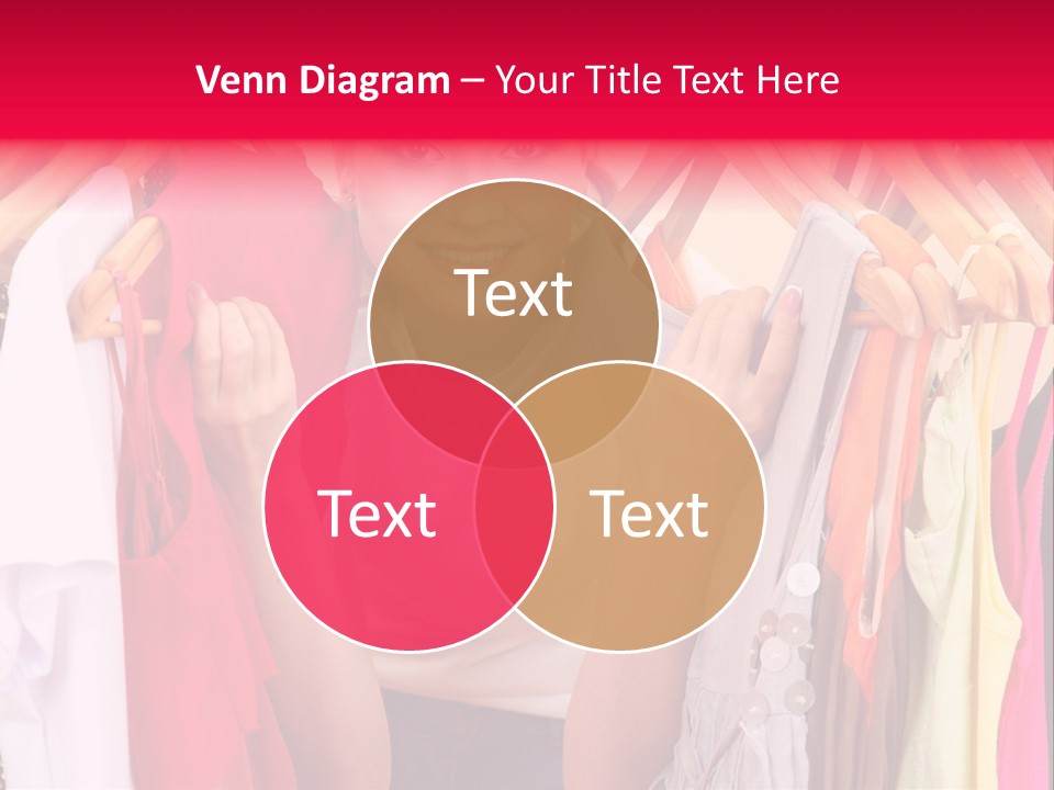 Young Beautiful Person PowerPoint Template