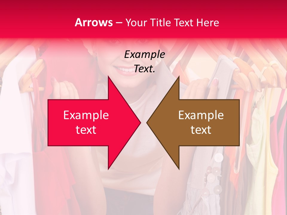 Young Beautiful Person PowerPoint Template