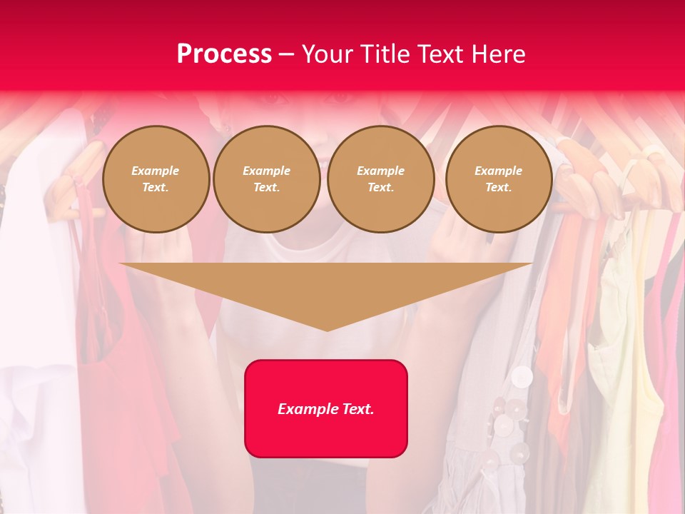 Young Beautiful Person PowerPoint Template