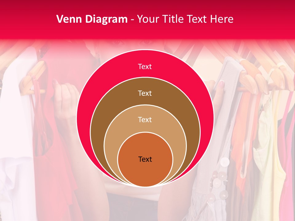 Young Beautiful Person PowerPoint Template