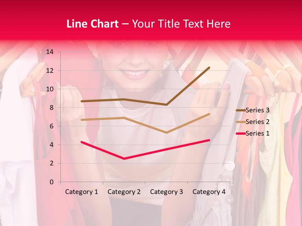 Young Beautiful Person PowerPoint Template