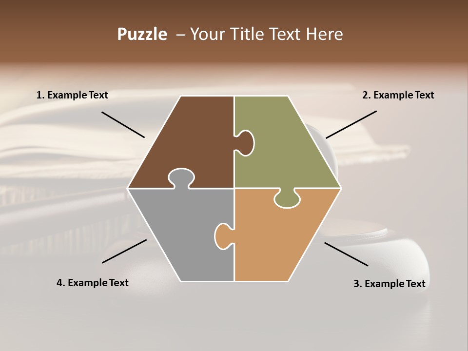 Law Table Judgement PowerPoint Template