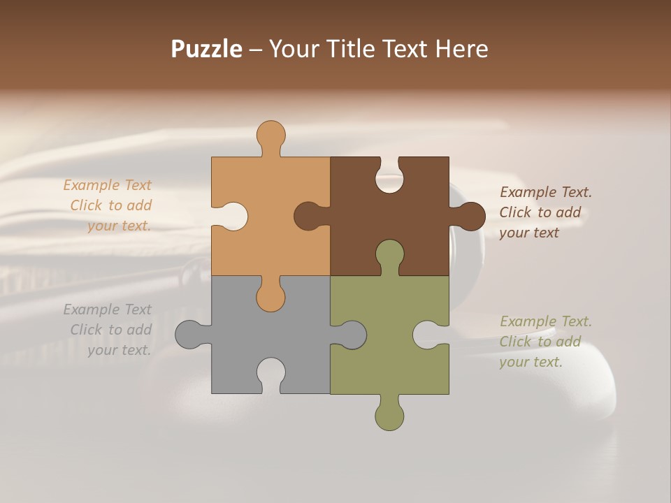 Law Table Judgement PowerPoint Template