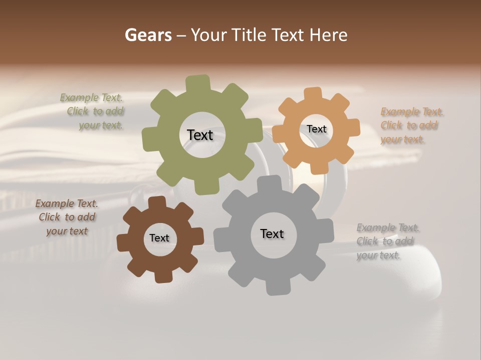 Law Table Judgement PowerPoint Template