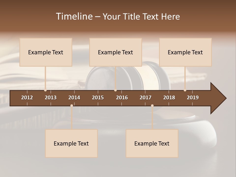 Law Table Judgement PowerPoint Template